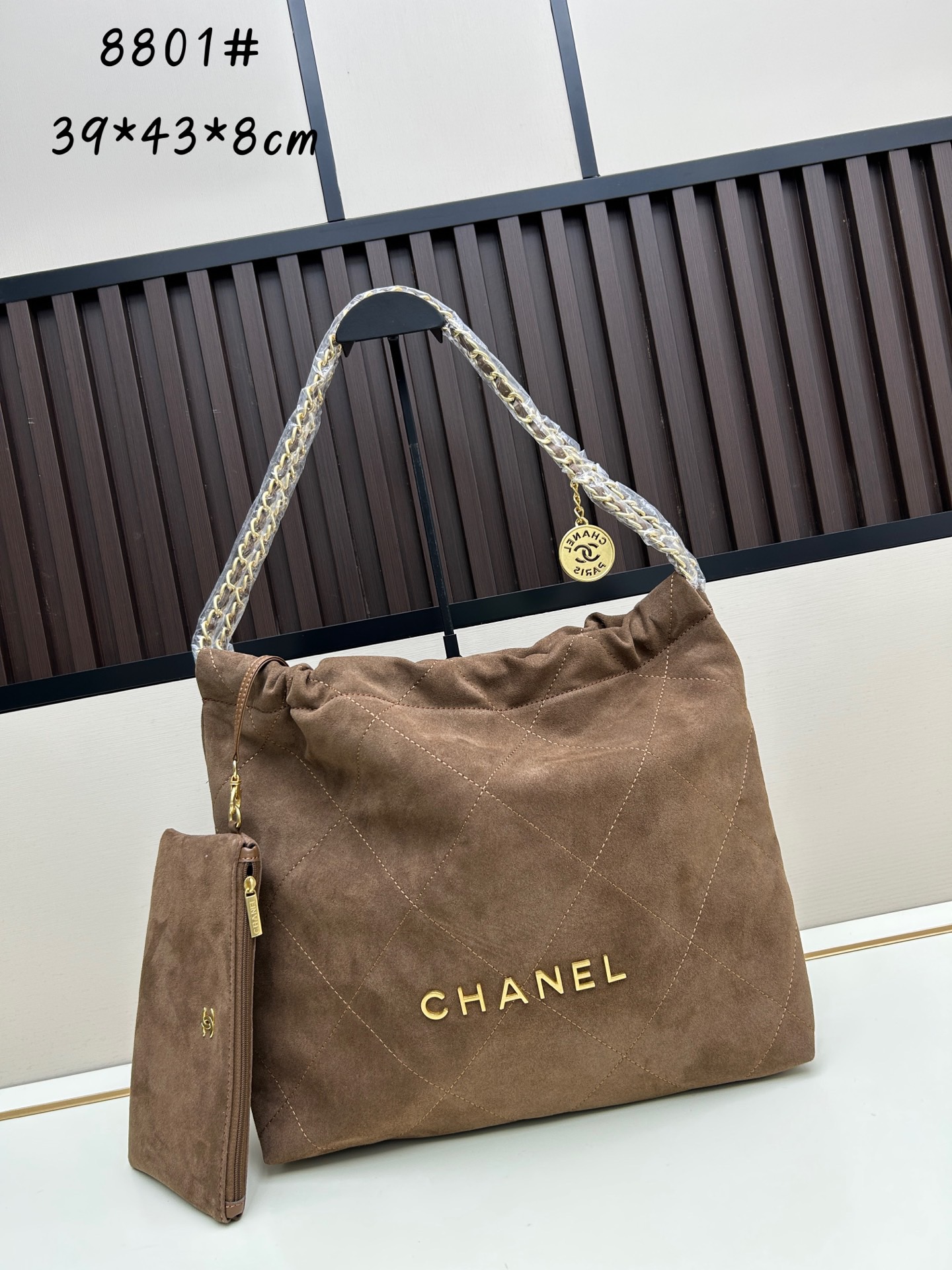 Suede 22 Shopping Bag - Image 3