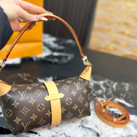 LV Monogram Mia Pochette Bag - Image 4