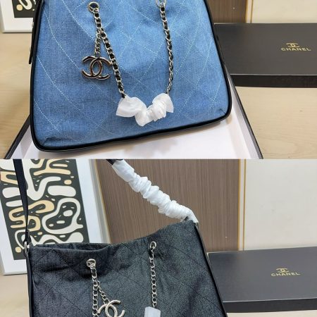 Chanel Denim Tote Bag - Image 1