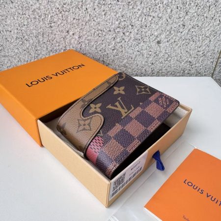 Louis Vuitton x Nigo Slender Wallet Brown - Image 3