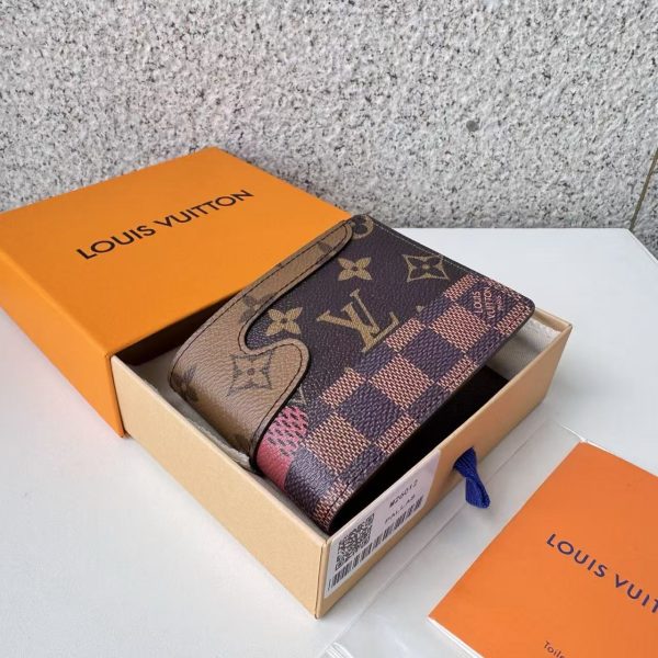 Louis Vuitton x Nigo Slender Wallet Brown