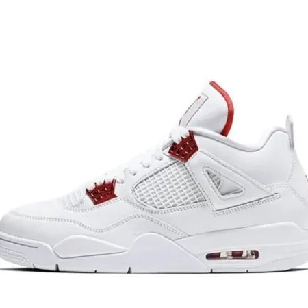 Jordan 4 Retro“ White University Red" - Image 1