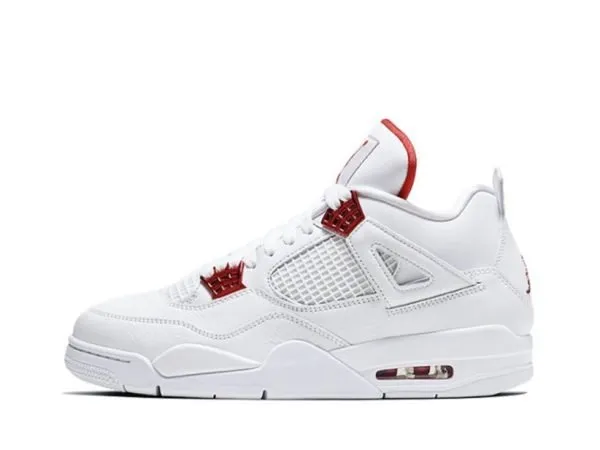 Jordan 4 Retro“ White University Red"