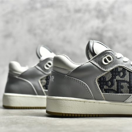 Dior B27 Sneakers Low-Top Gray (AA Version) - Image 7