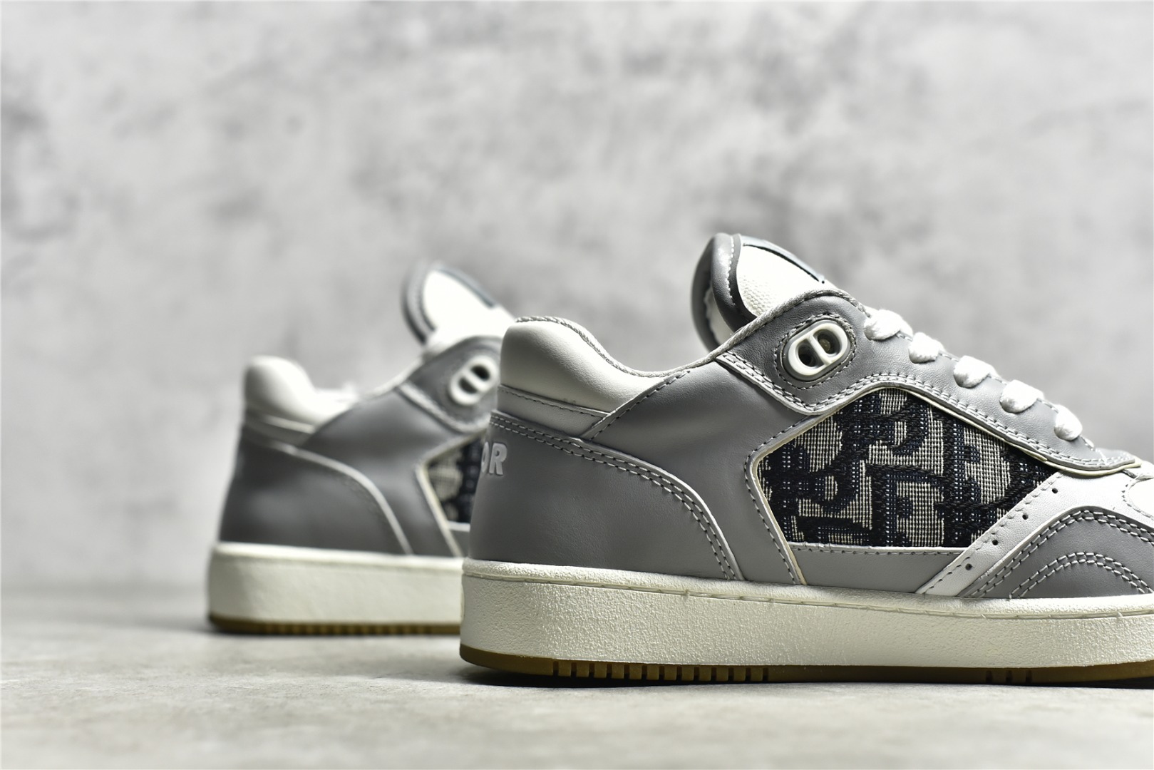 Dior B27 Sneakers Low-Top Gray (AA Version) - Image 7