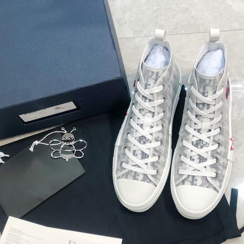 Dior B23 High Top Oblique Foxton Print - Image 4