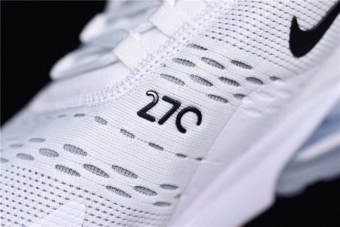 NIKE AIR MAX 270 WHITE/BLACK AH8050-100 - Image 12