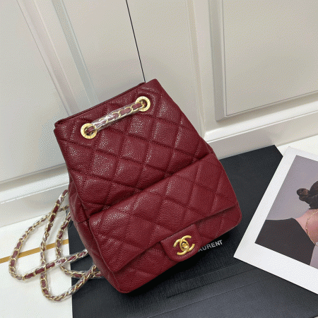 Chanel Cowhide Bucket Bag - Image 3
