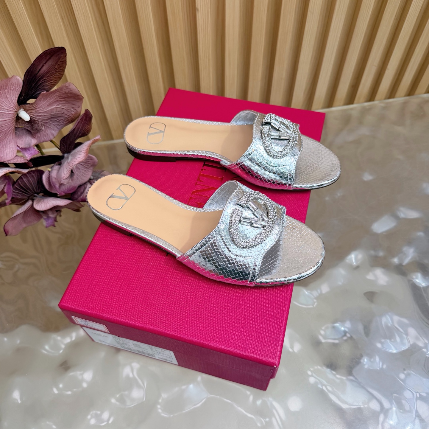 Valentino Women VLogo Summer Sandals - Image 4