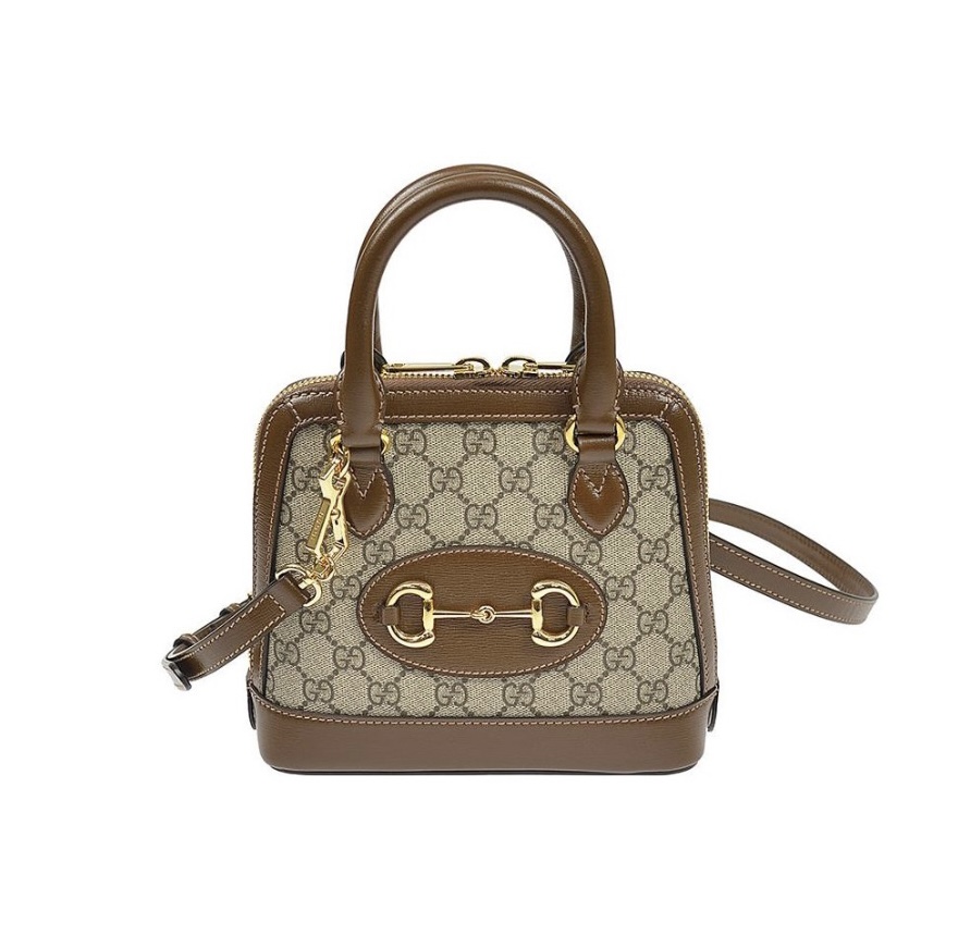 Gucci Hrsebit 1955 Shell Handbag - Image 1
