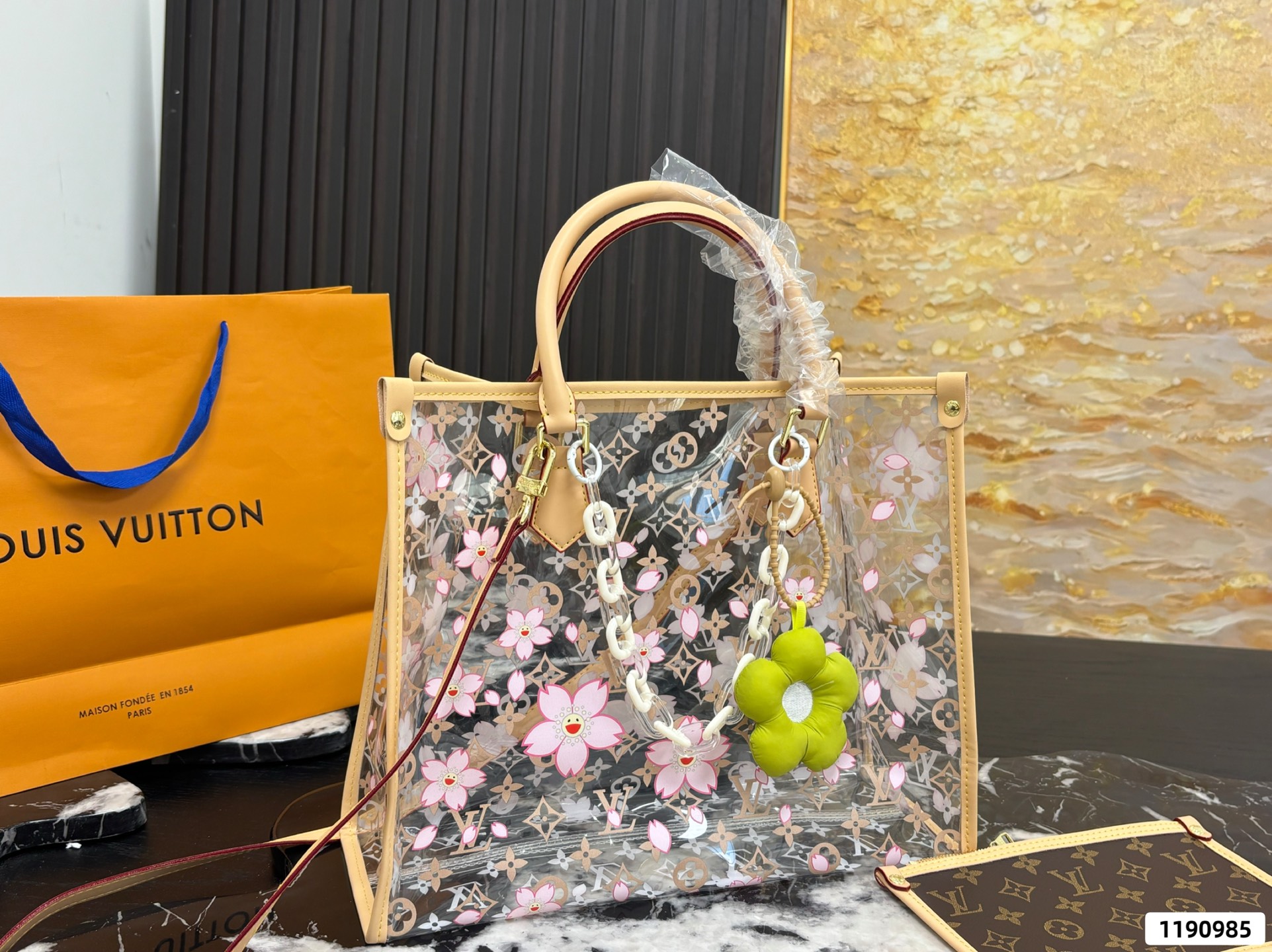 LV PVC Tote Bag - Image 2