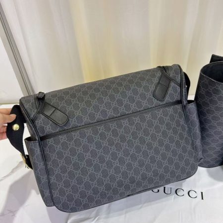 Gucci Baby Diaper Bag Black - Image 4