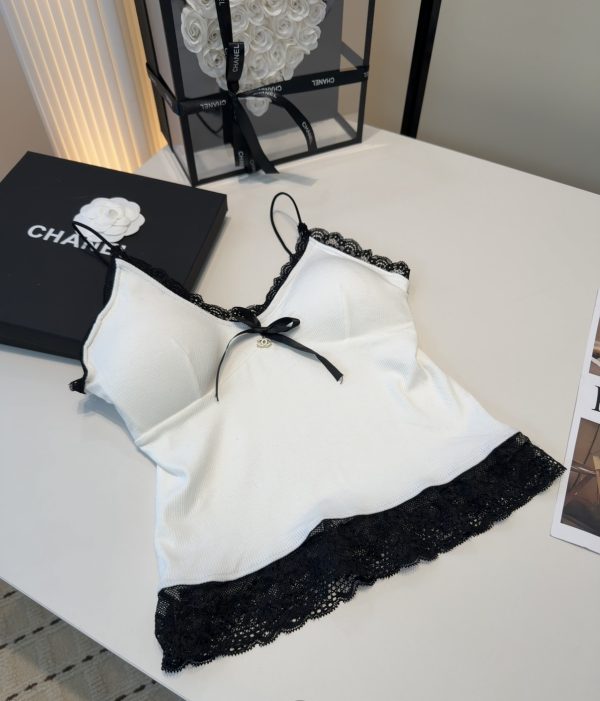 Chanel Swim Lace Top