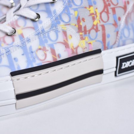 Dior B23 OBLIQUE LOW black white Shoes T00480H051 - Image 3