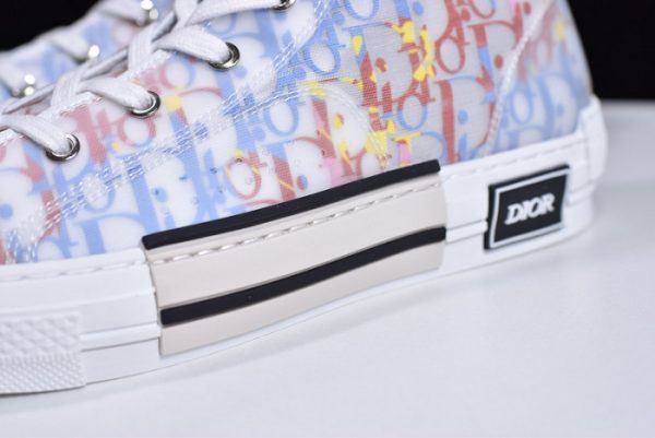 Dior B23 OBLIQUE LOW black white Shoes T00480H051