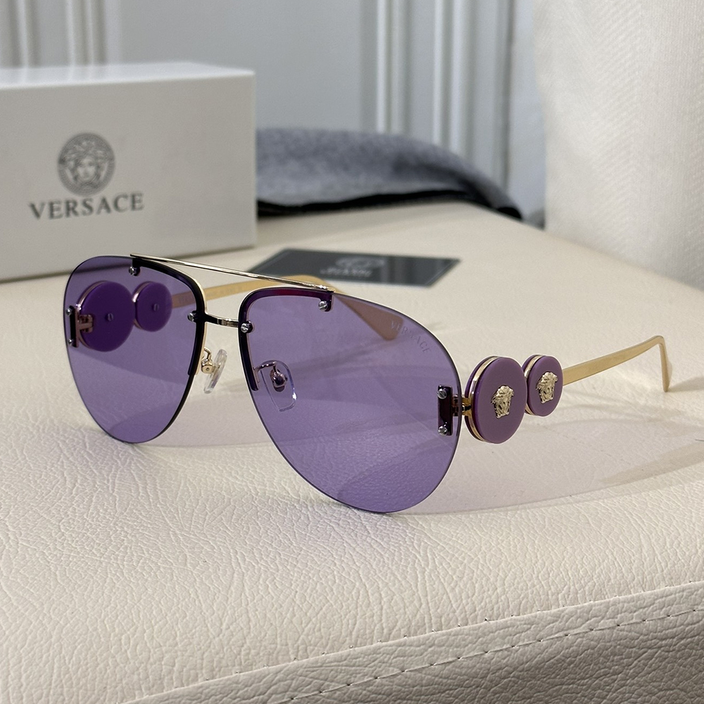 Versace  Rimless Sunglasses Top Quality - Image 7
