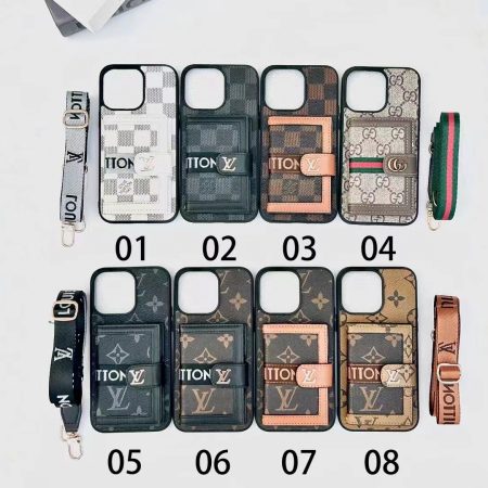LV iPhone Card Holder Case