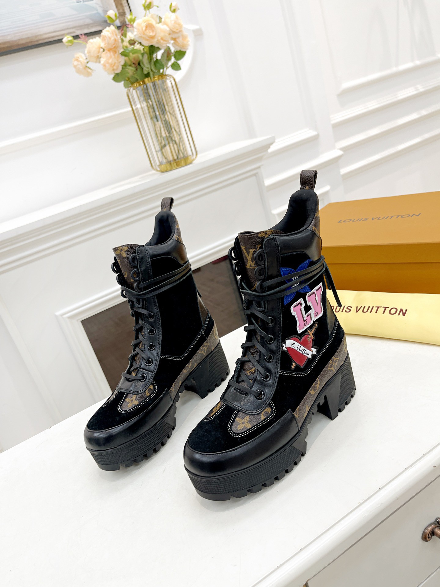 LV Ankle Boots - Image 4