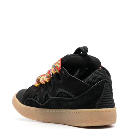 Lanvin LEATHER CURB SNEAKERS - Image 4