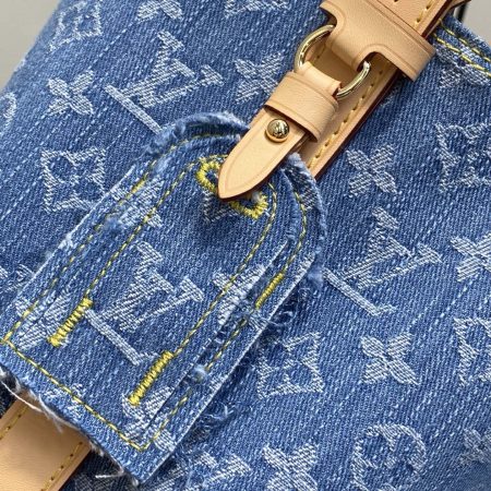 LV All In BB Monogram Denim Bag - Image 7