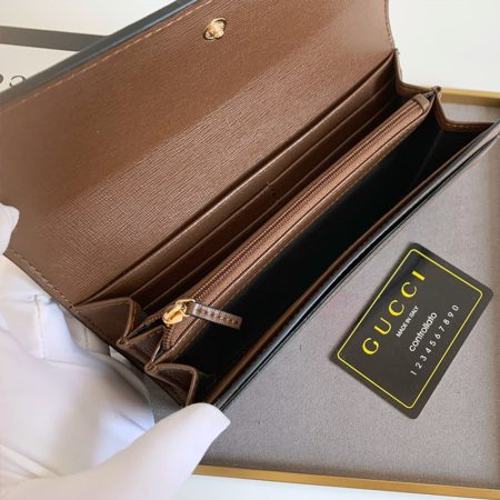 Gucci Unisex GG Long Wallet - Image 7