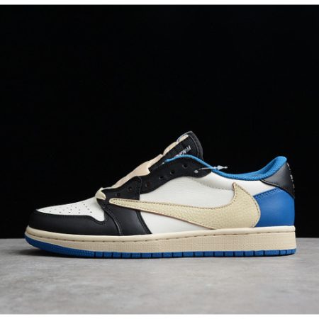 Air Jordan 1 Low X Fragment X Travis Scott DM7866-140 - Image 3