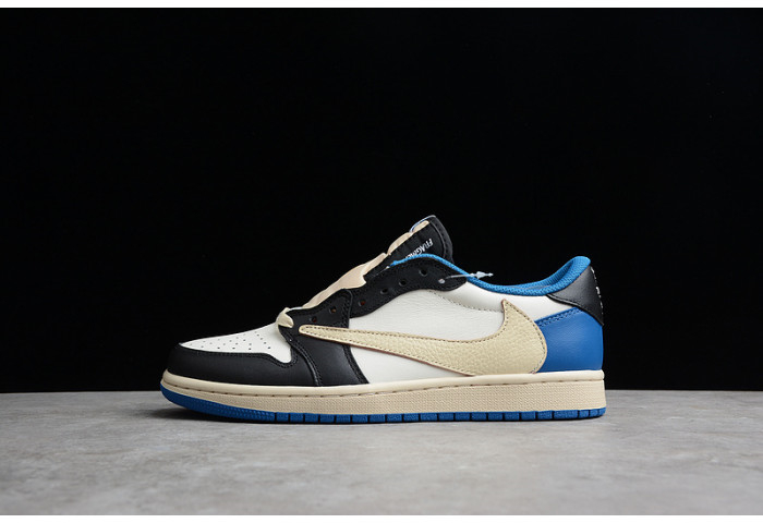 Air Jordan 1 Low X Fragment X Travis Scott DM7866-140 - Image 3