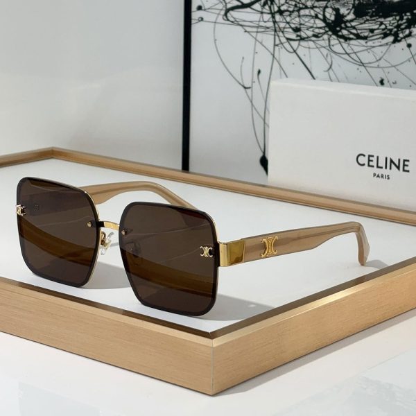 Celine  Recycle Metal frame  sunglasses Top quality