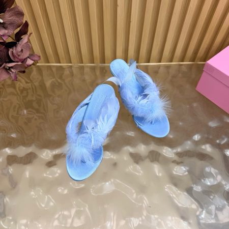 Paris Texas🪶 New Feather-Print Flip-Flops - Image 8