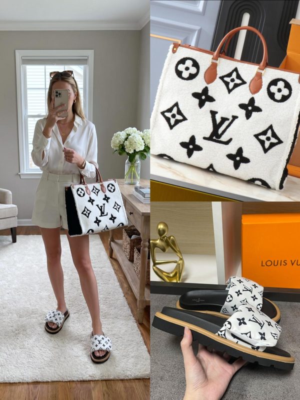 LV Shoes & Bag Set