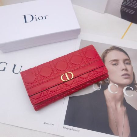 Dior Quilted Leather Long Wallet - Image 4