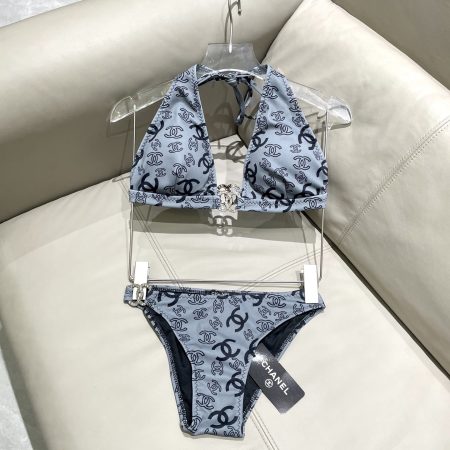 Chanel Two-Piece Swimsuit Swimwear - Image 6
