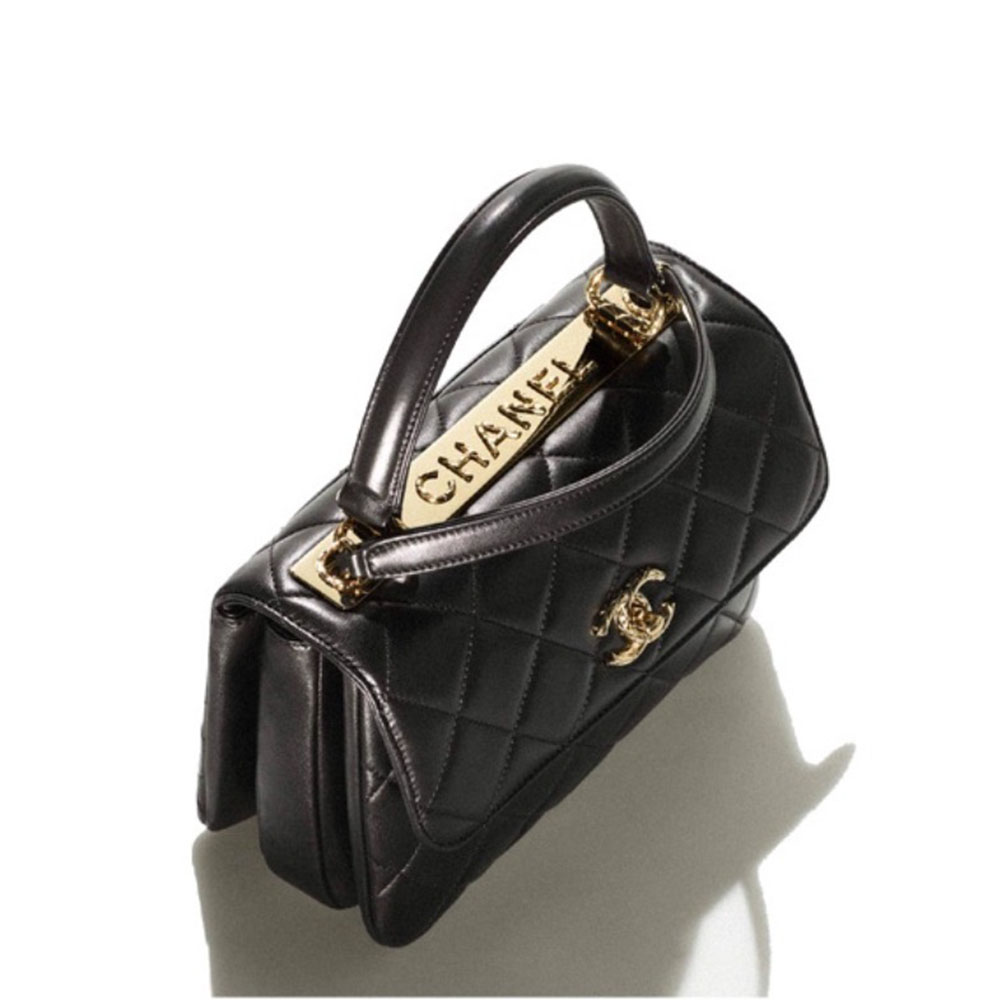 Chanel Trendy CC Relief Handle Bag - Image 2