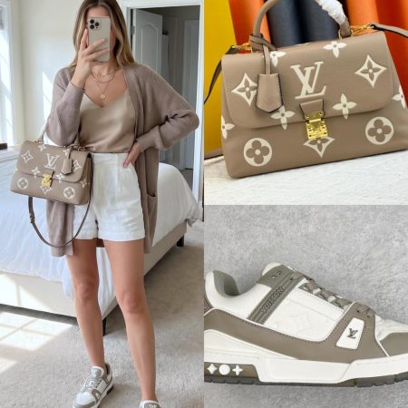 LV Shoes & Bag Set