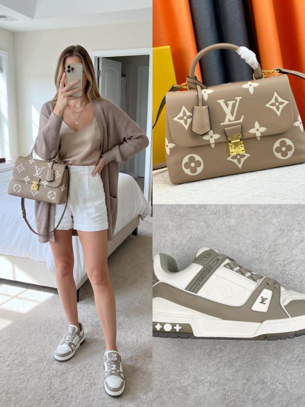 LV Shoes & Bag Set
