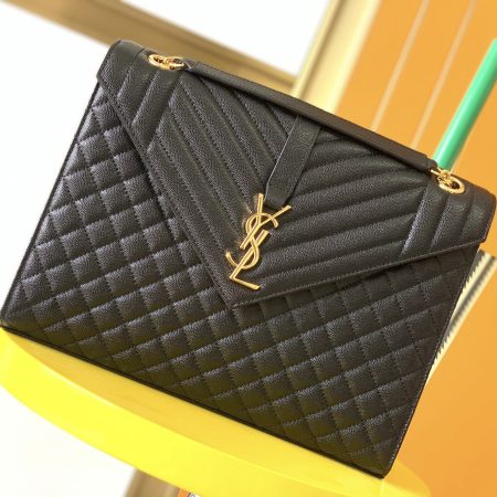 SAINT LAURENT YSL Envelope Shouder Bag Large - Image 3