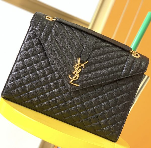 SAINT LAURENT YSL Envelope Shouder Bag Large