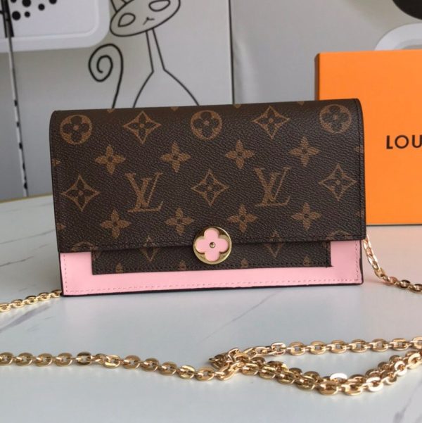 LV Flore Chain Wallet