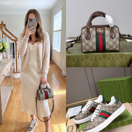 Gucci Shoes & Bag Set
