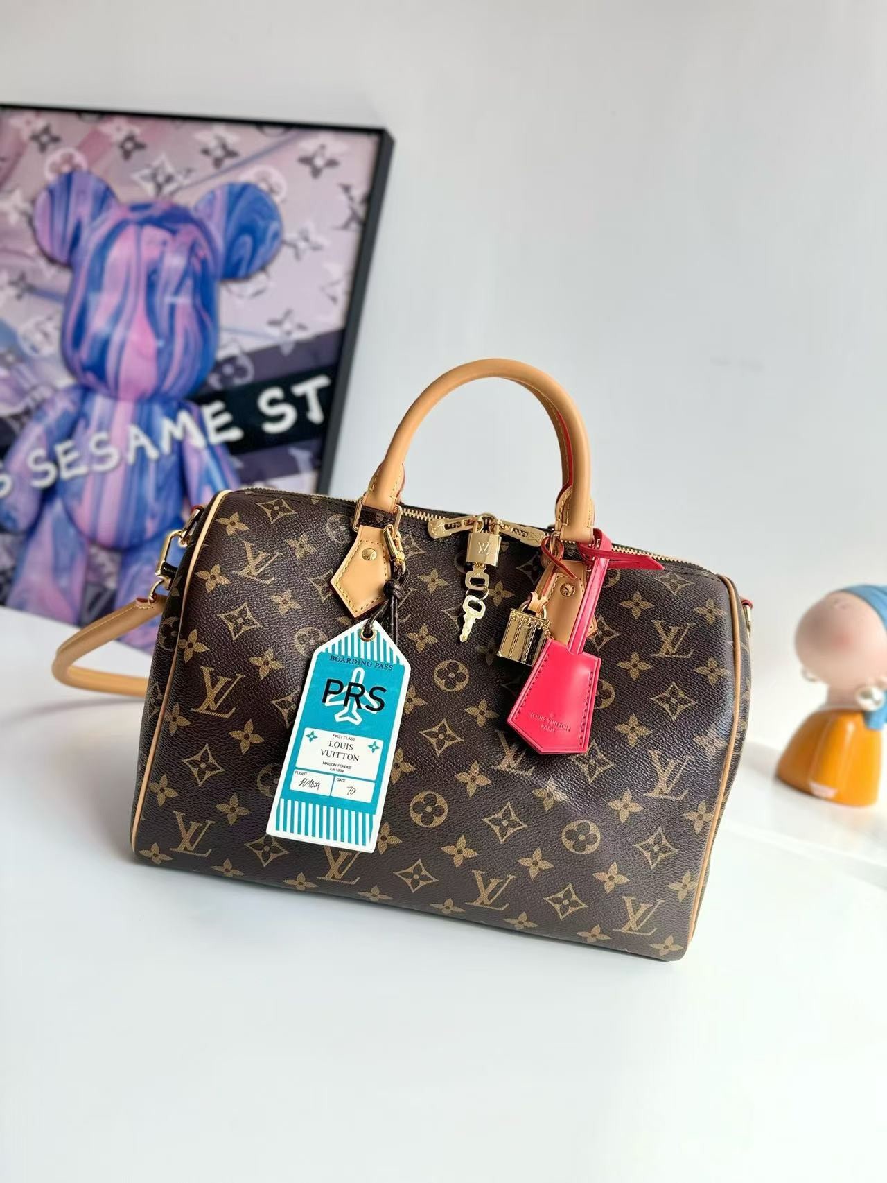 LV Sac Speedy Soft 30 Crafty Bag - Image 1
