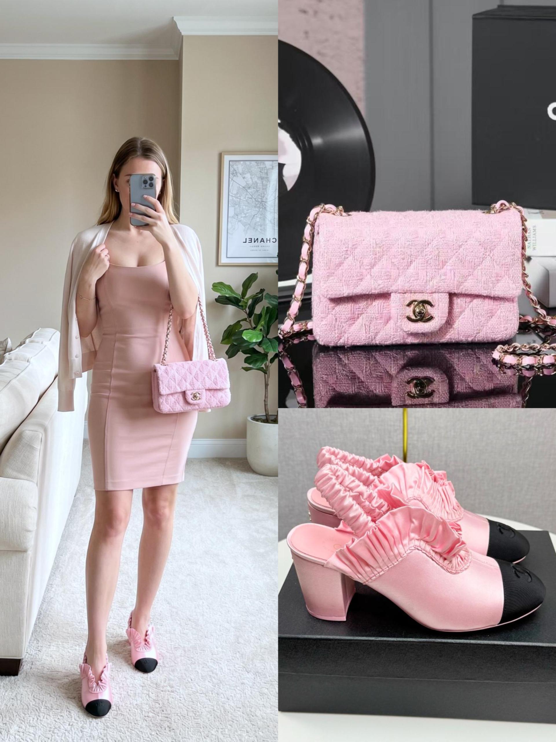 Chanel Shoes & Bag Set - Image 1