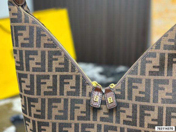 Fendi V-shaped Tote Bag