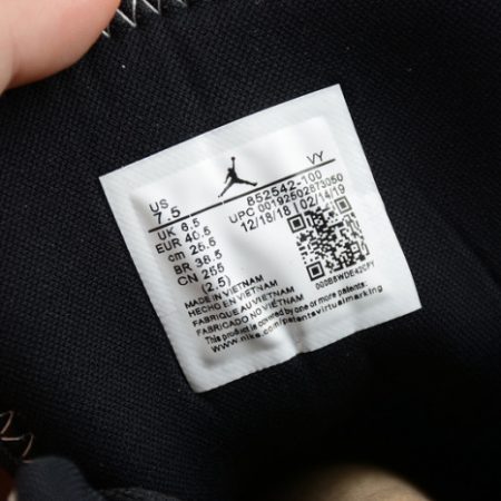 Air Jordan 1 Mid SE Union Black Toe 852542-100 - Image 12