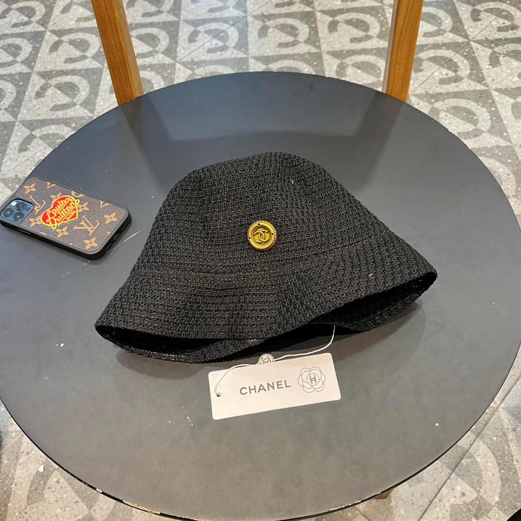Chanel Hollow Breathable Fisherman's Hat Sunhat - Image 5
