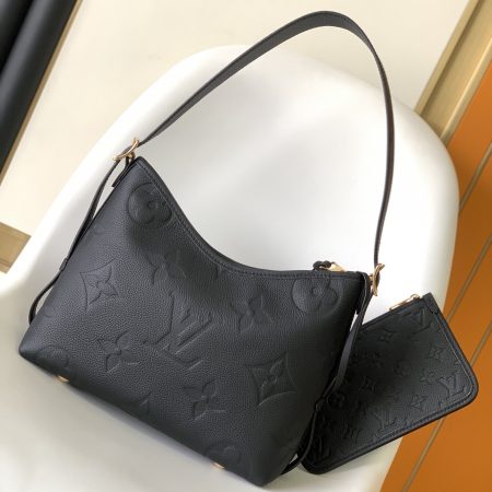 LV CarryAll PM Monogram Empreinte Leather Women Handbag 10A Mirror Version - Image 12