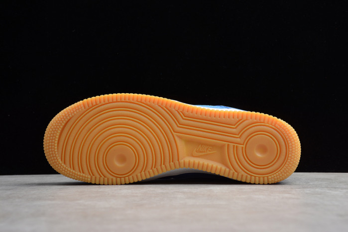 CLOT Nike Air Force 1 Blue Silk CJ5290-400 - Image 5