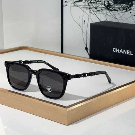 Chanel  Mirror leg With Drill Sunglasses Top quality - Image 5