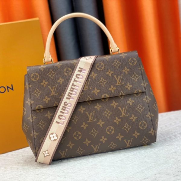 LV Cluny Leather Shoulder Crossbody Bag M46055&M46054