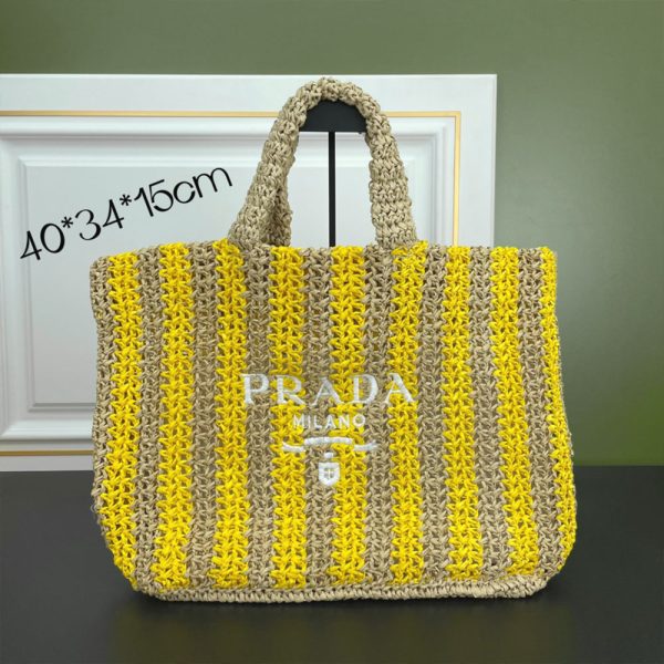PRADA Crochet Tote Bag