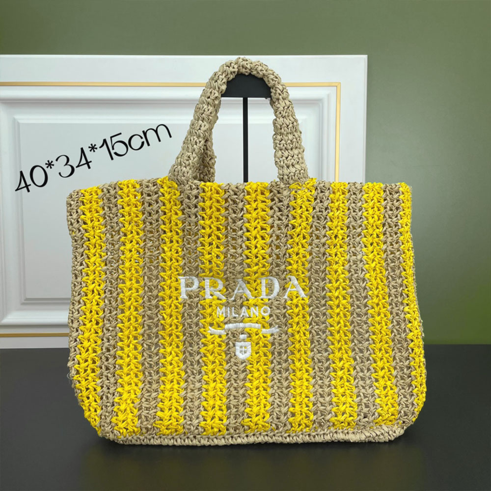 PRADA Crochet Tote Bag - Image 5